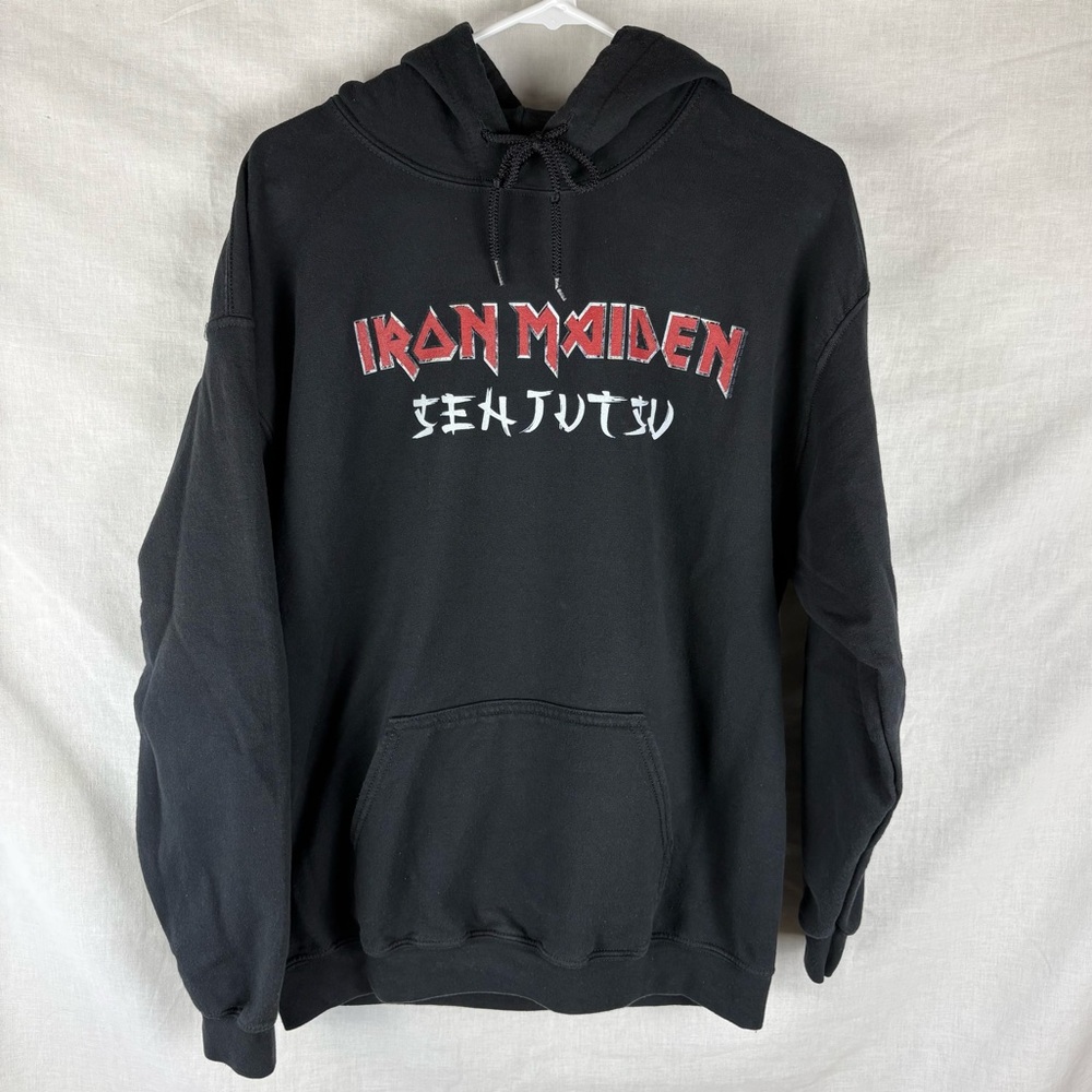 Iron Maiden Senjutsu Black Hoodie Size L